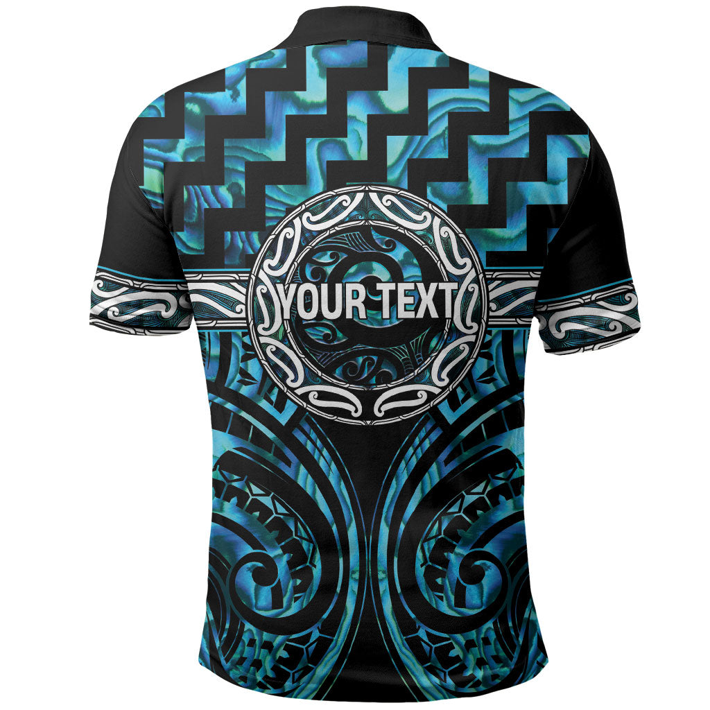Aotearoa Ngati Kahungunu Personalised Polo Shirt Maori Iwi Poutama Puhoro Tattoo LT14 - Polynesian Pride