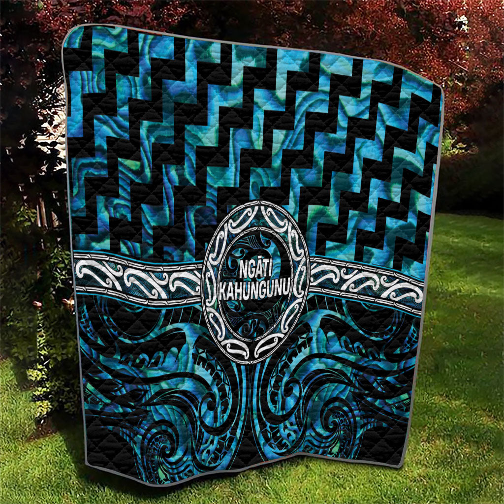 Aotearoa Ngati Kahungunu Quilt Maori Iwi Poutama Puhoro Tattoo LT14 - Polynesian Pride