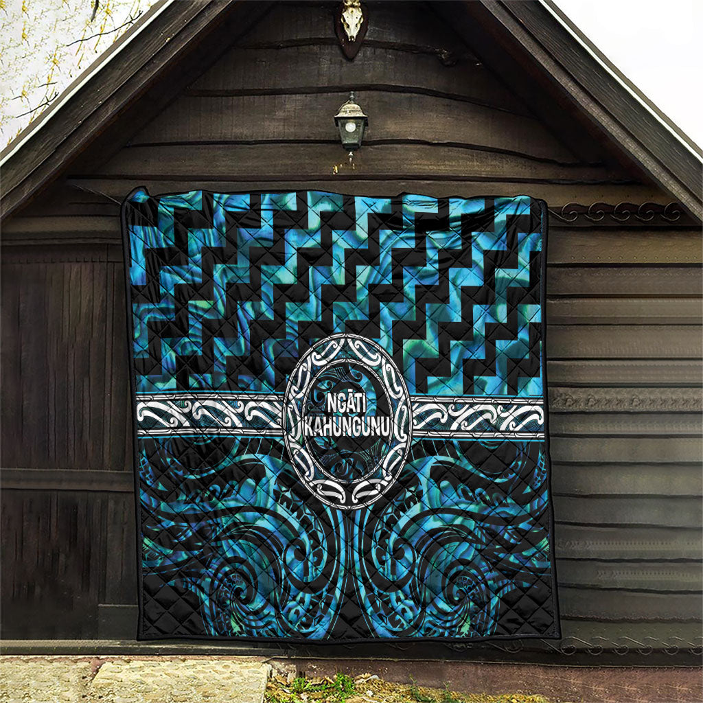 Aotearoa Ngati Kahungunu Quilt Maori Iwi Poutama Puhoro Tattoo LT14 - Polynesian Pride