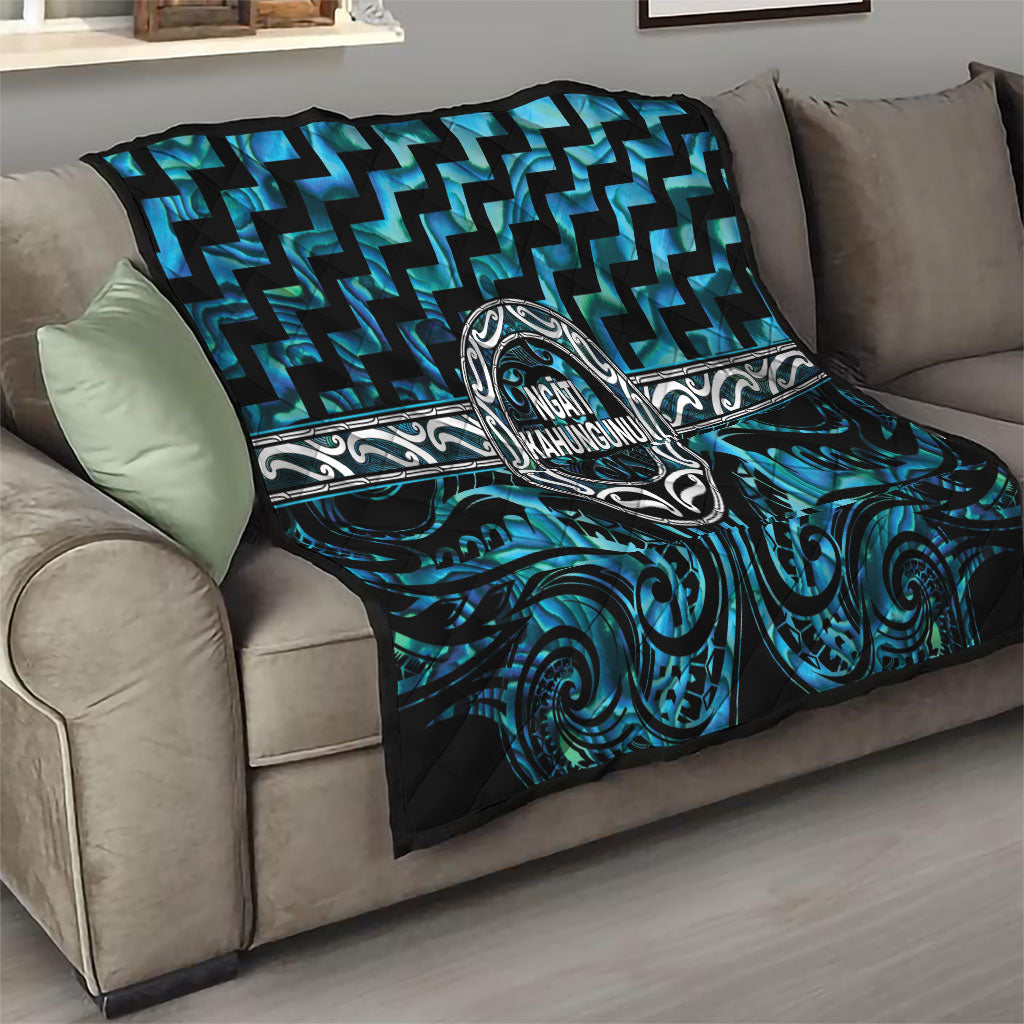 Aotearoa Ngati Kahungunu Quilt Maori Iwi Poutama Puhoro Tattoo LT14 - Polynesian Pride
