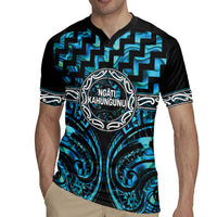 Aotearoa Ngati Kahungunu Personalised Rugby Jersey Maori Iwi Poutama Puhoro Tattoo LT14 - Polynesian Pride