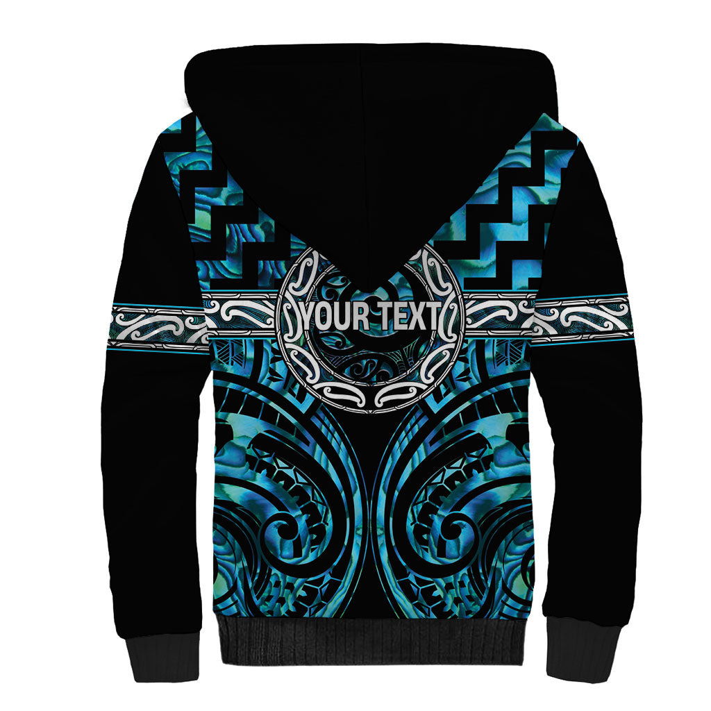 Aotearoa Ngati Kahungunu Personalised Sherpa Hoodie Maori Iwi Poutama Puhoro Tattoo LT14 - Polynesian Pride
