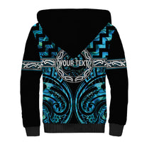 Aotearoa Ngati Kahungunu Personalised Sherpa Hoodie Maori Iwi Poutama Puhoro Tattoo LT14 - Polynesian Pride