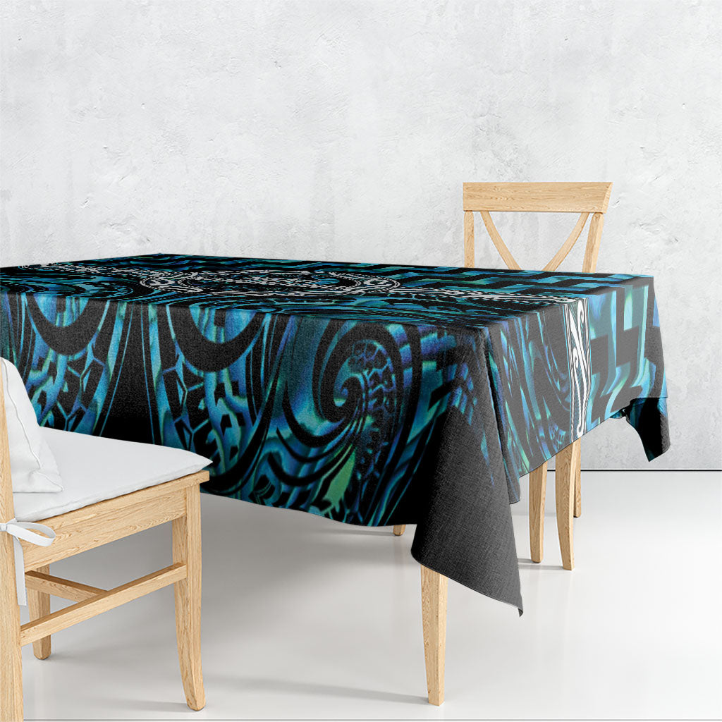 Aotearoa Ngati Kahungunu Tablecloth Maori Iwi Poutama Puhoro Tattoo LT14 - Polynesian Pride
