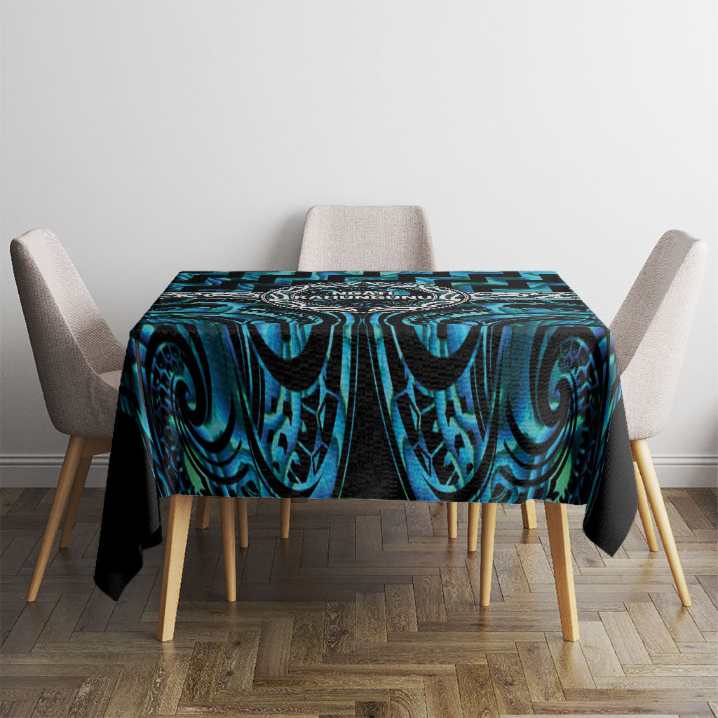 Aotearoa Ngati Kahungunu Tablecloth Maori Iwi Poutama Puhoro Tattoo LT14 - Polynesian Pride