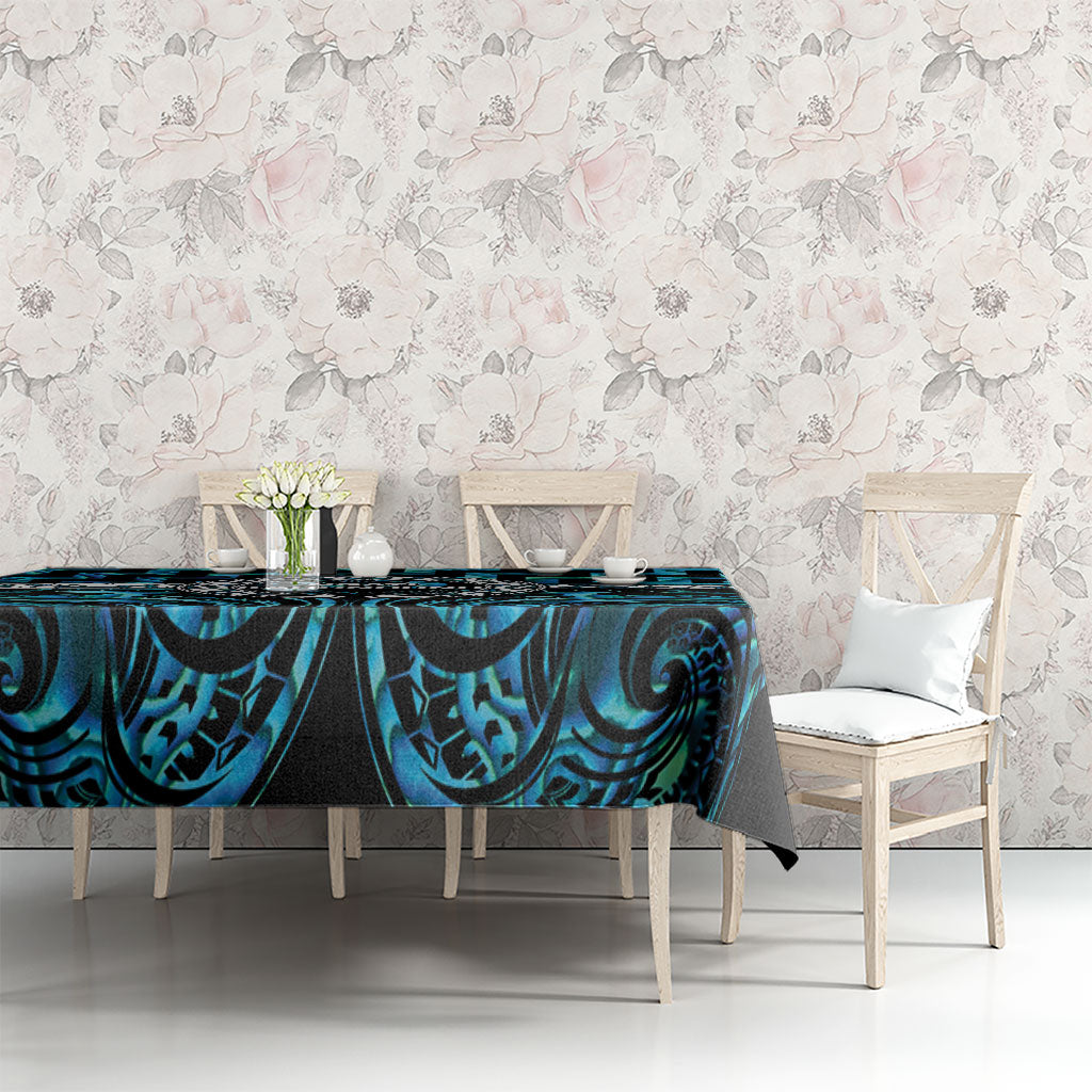 Aotearoa Ngati Kahungunu Tablecloth Maori Iwi Poutama Puhoro Tattoo LT14 - Polynesian Pride