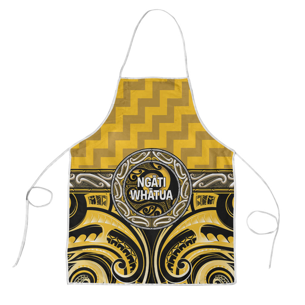 Aotearoa Ngati Whatua Apron Maori Iwi Poutama Puhoro Tattoo LT14 Yellow - Polynesian Pride