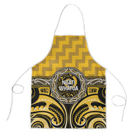 Aotearoa Ngati Whatua Apron Maori Iwi Poutama Puhoro Tattoo LT14 Yellow - Polynesian Pride