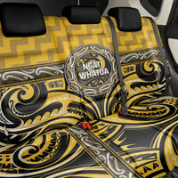 Aotearoa Ngati Whatua Back Car Seat Cover Maori Iwi Poutama Puhoro Tattoo LT14 - Polynesian Pride