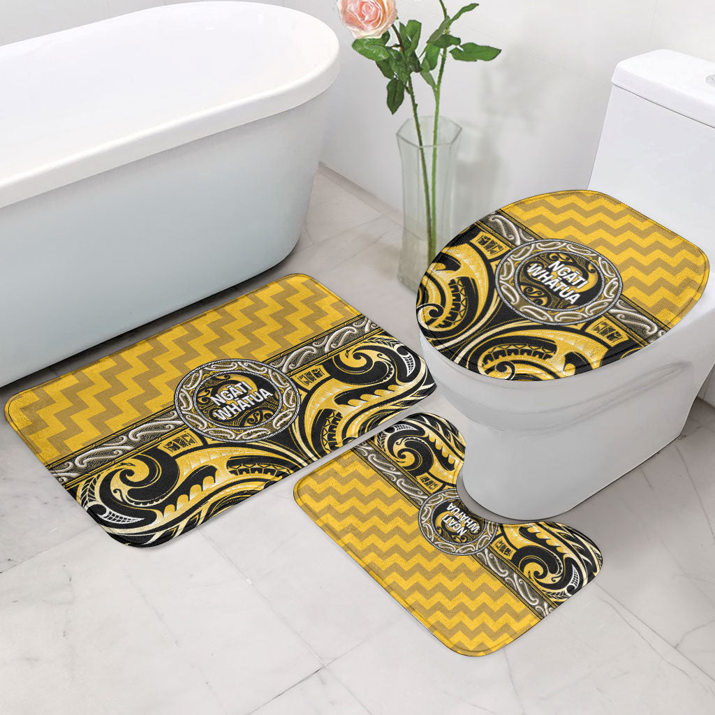 Aotearoa Ngati Whatua Bathroom Set Maori Iwi Poutama Puhoro Tattoo LT14 - Polynesian Pride