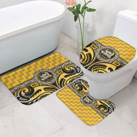 Aotearoa Ngati Whatua Bathroom Set Maori Iwi Poutama Puhoro Tattoo LT14 - Polynesian Pride