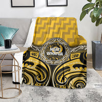 Aotearoa Ngati Whatua Blanket Maori Iwi Poutama Puhoro Tattoo LT14 - Polynesian Pride