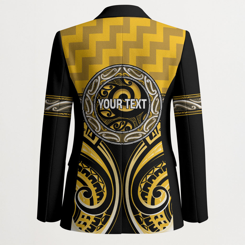 Aotearoa Ngati Whatua Personalised Blazer Maori Iwi Poutama Puhoro Tattoo LT14 - Polynesian Pride