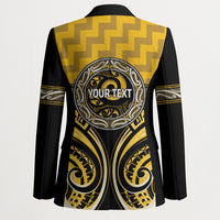 Aotearoa Ngati Whatua Personalised Blazer Maori Iwi Poutama Puhoro Tattoo LT14 - Polynesian Pride