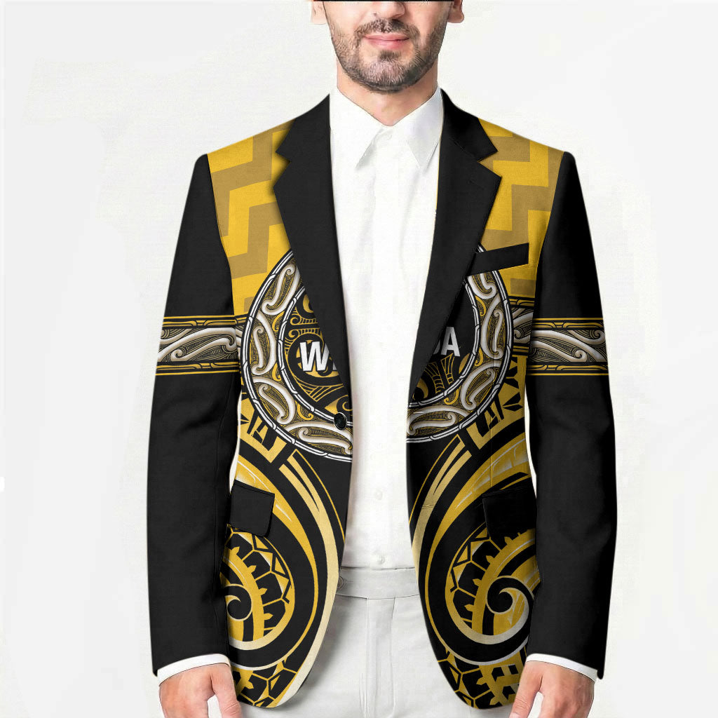 Aotearoa Ngati Whatua Personalised Blazer Maori Iwi Poutama Puhoro Tattoo LT14 - Polynesian Pride