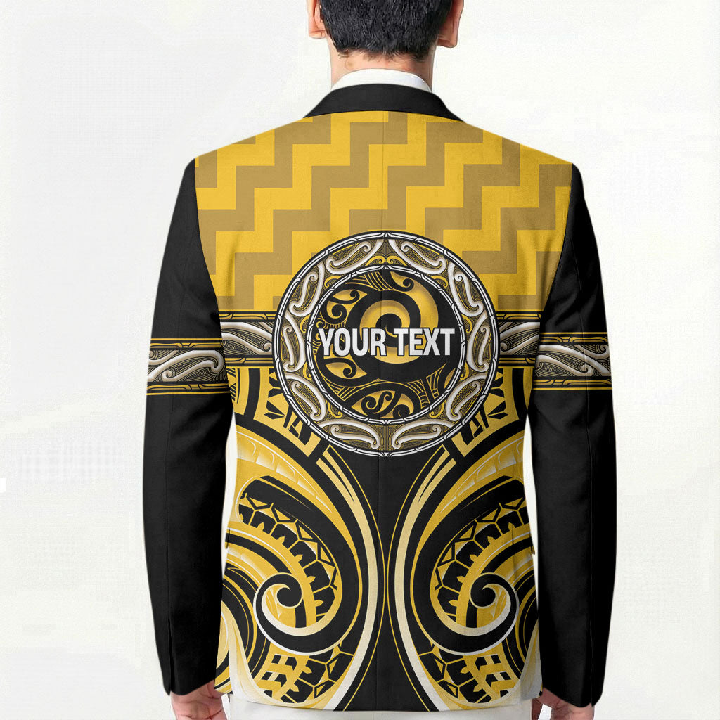 Aotearoa Ngati Whatua Personalised Blazer Maori Iwi Poutama Puhoro Tattoo LT14 - Polynesian Pride