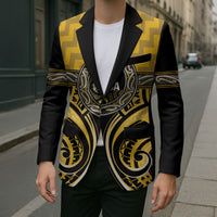 Aotearoa Ngati Whatua Personalised Blazer Maori Iwi Poutama Puhoro Tattoo LT14 - Polynesian Pride