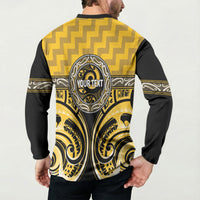 Aotearoa Ngati Whatua Personalised Button Sweatshirt Maori Iwi Poutama Puhoro Tattoo LT14 - Polynesian Pride