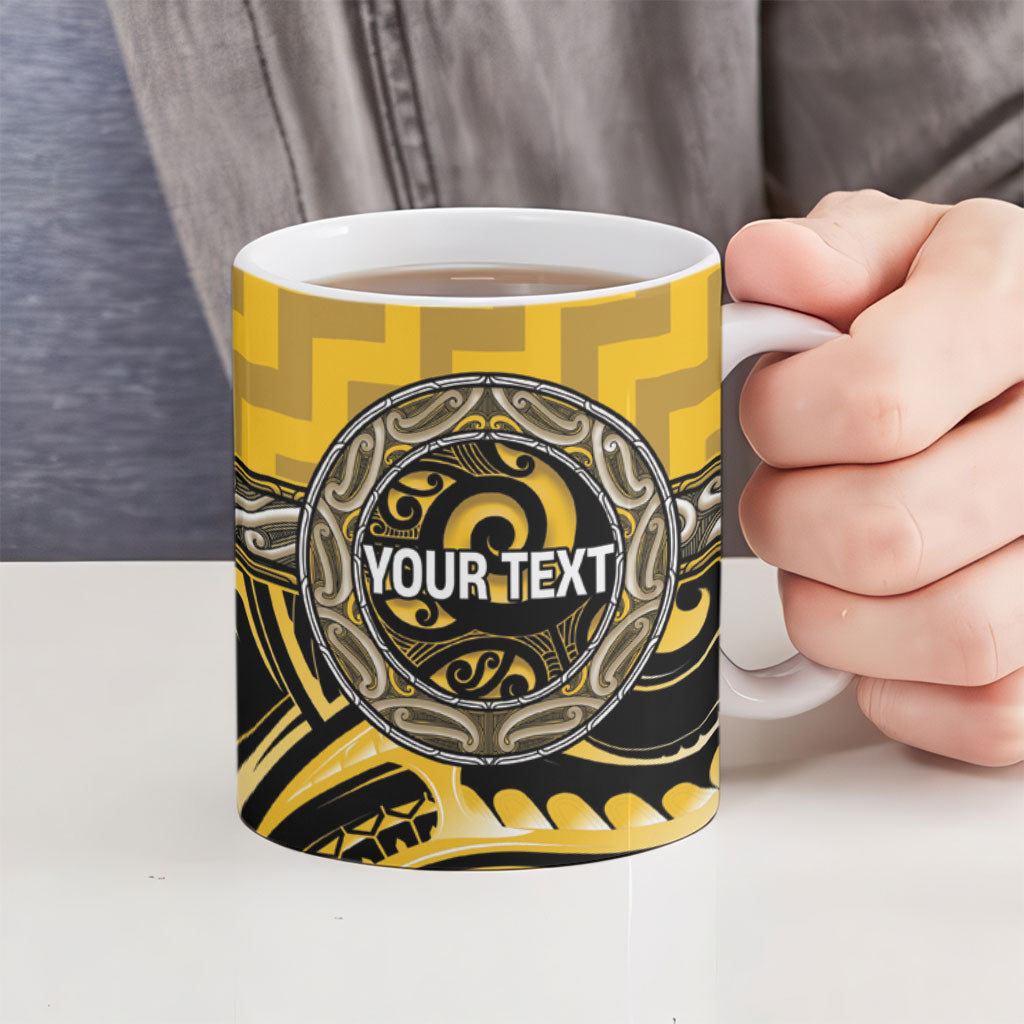 Aotearoa Ngati Whatua Personalised Ceramic Mug Maori Iwi Poutama Puhoro Tattoo LT14 - Polynesian Pride