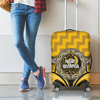 Aotearoa Ngati Whatua Luggage Cover Maori Iwi Poutama Puhoro Tattoo LT14 - Polynesian Pride