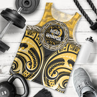 Aotearoa Ngati Whatua Personalised Men Tank Top Maori Iwi Poutama Puhoro Tattoo LT14 - Polynesian Pride