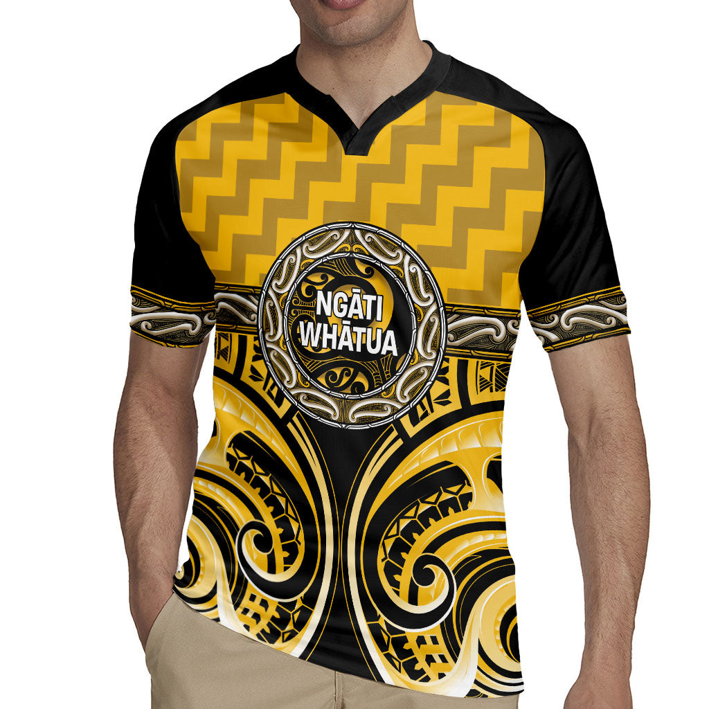 Aotearoa Ngati Whatua Personalised Rugby Jersey Maori Iwi Poutama Puhoro Tattoo LT14 - Polynesian Pride