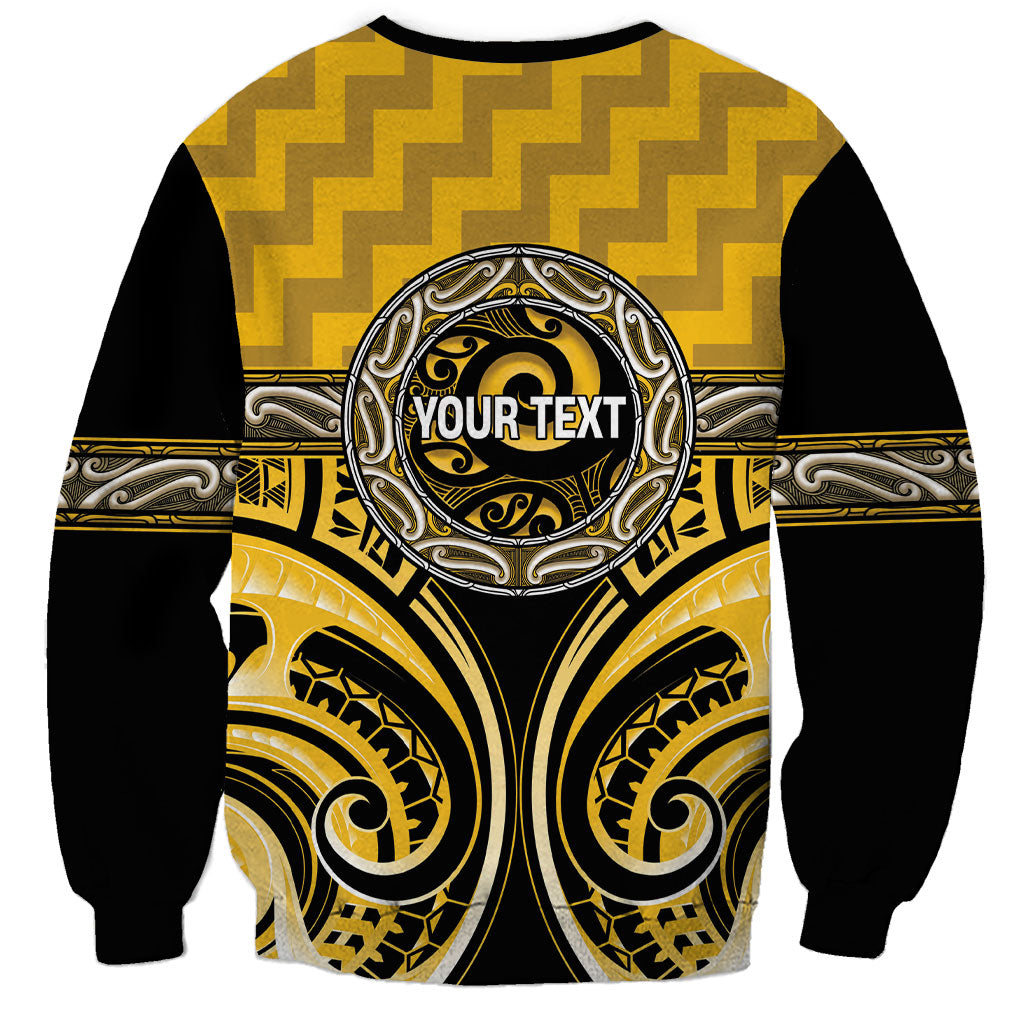Aotearoa Ngati Whatua Personalised Sweatshirt Maori Iwi Poutama Puhoro Tattoo LT14 - Polynesian Pride