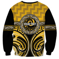 Aotearoa Ngati Whatua Personalised Sweatshirt Maori Iwi Poutama Puhoro Tattoo LT14 - Polynesian Pride