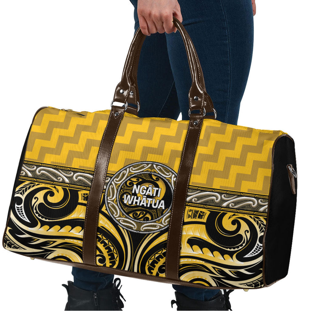 Aotearoa Ngati Whatua Travel Bag Maori Iwi Poutama Puhoro Tattoo LT14 - Polynesian Pride