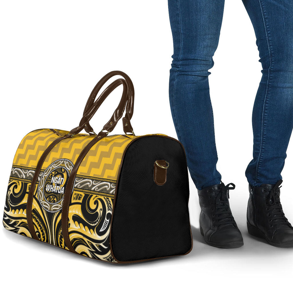 Aotearoa Ngati Whatua Travel Bag Maori Iwi Poutama Puhoro Tattoo LT14 - Polynesian Pride