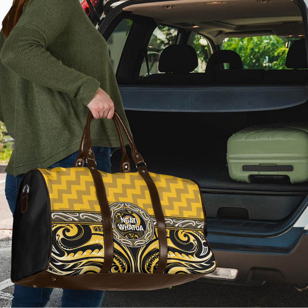 Aotearoa Ngati Whatua Travel Bag Maori Iwi Poutama Puhoro Tattoo LT14 - Polynesian Pride