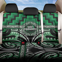 Aotearoa Ngati Maniapoto Back Car Seat Cover Maori Iwi Poutama Puhoro Tattoo LT14 One Size Green - Polynesian Pride