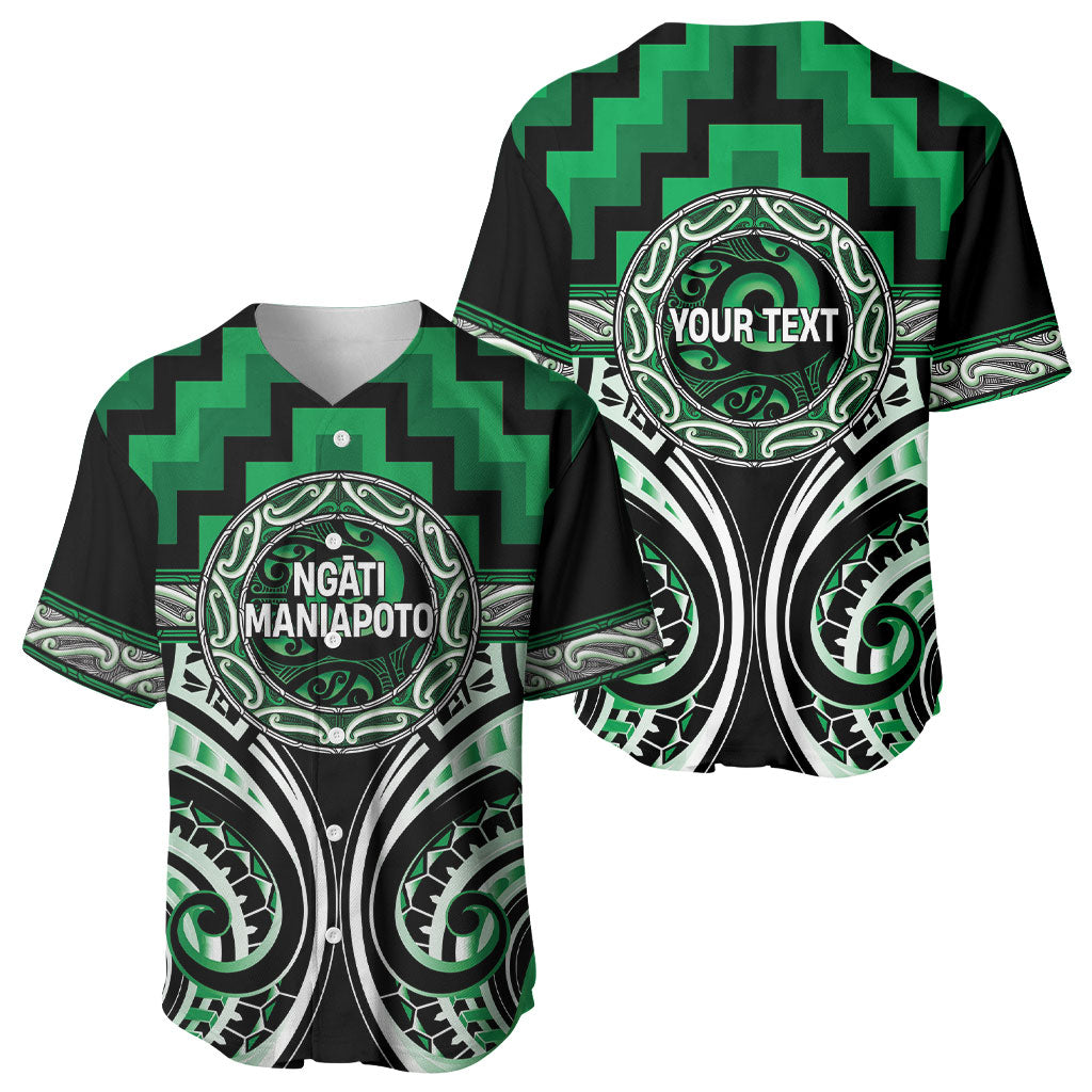 Aotearoa Ngati Maniapoto Personalised Baseball Jersey Maori Iwi Poutama Puhoro Tattoo LT14 - Polynesian Pride