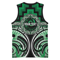 Aotearoa Ngati Maniapoto Personalised Basketball Jersey Maori Iwi Poutama Puhoro Tattoo LT14 - Polynesian Pride