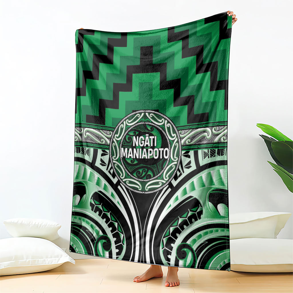 Aotearoa Ngati Maniapoto Blanket Maori Iwi Poutama Puhoro Tattoo LT14 - Polynesian Pride
