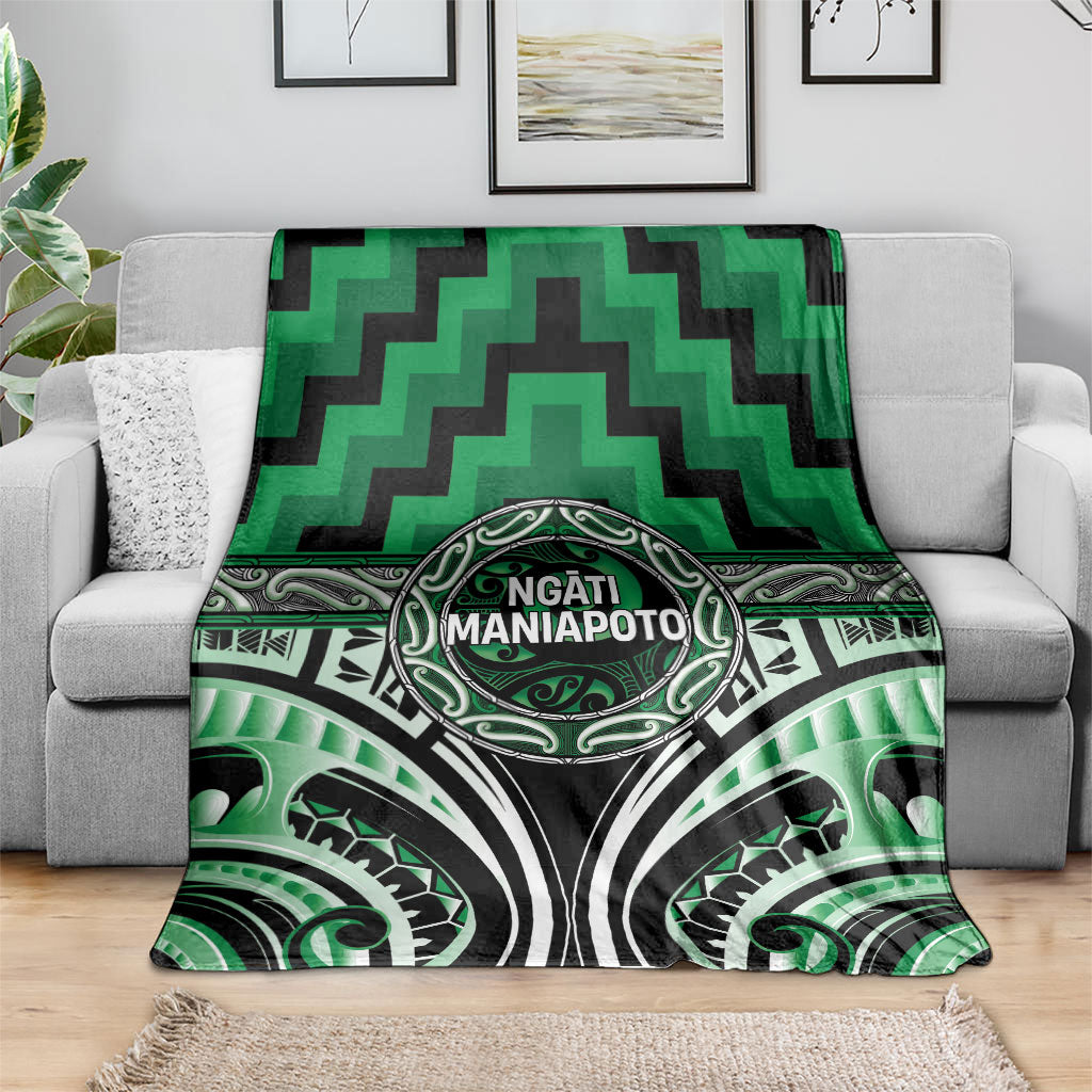 Aotearoa Ngati Maniapoto Blanket Maori Iwi Poutama Puhoro Tattoo LT14 - Polynesian Pride