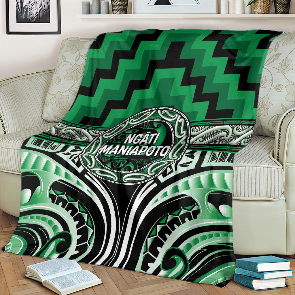 Aotearoa Ngati Maniapoto Blanket Maori Iwi Poutama Puhoro Tattoo LT14 - Polynesian Pride
