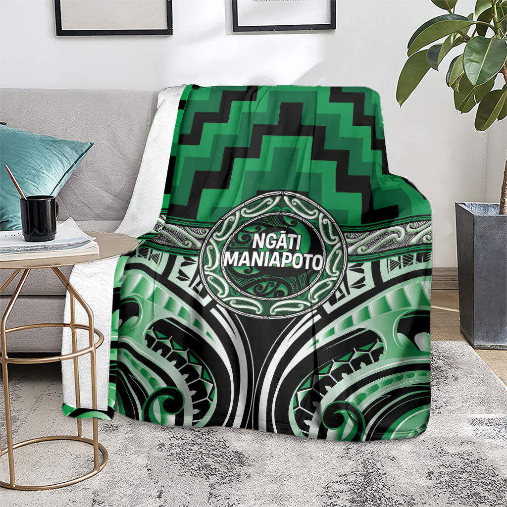 Aotearoa Ngati Maniapoto Blanket Maori Iwi Poutama Puhoro Tattoo LT14 - Polynesian Pride