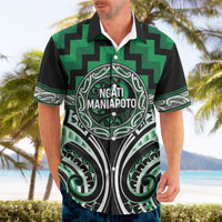 Aotearoa Ngati Maniapoto Personalised Hawaiian Shirt Maori Iwi Poutama Puhoro Tattoo LT14 - Polynesian Pride