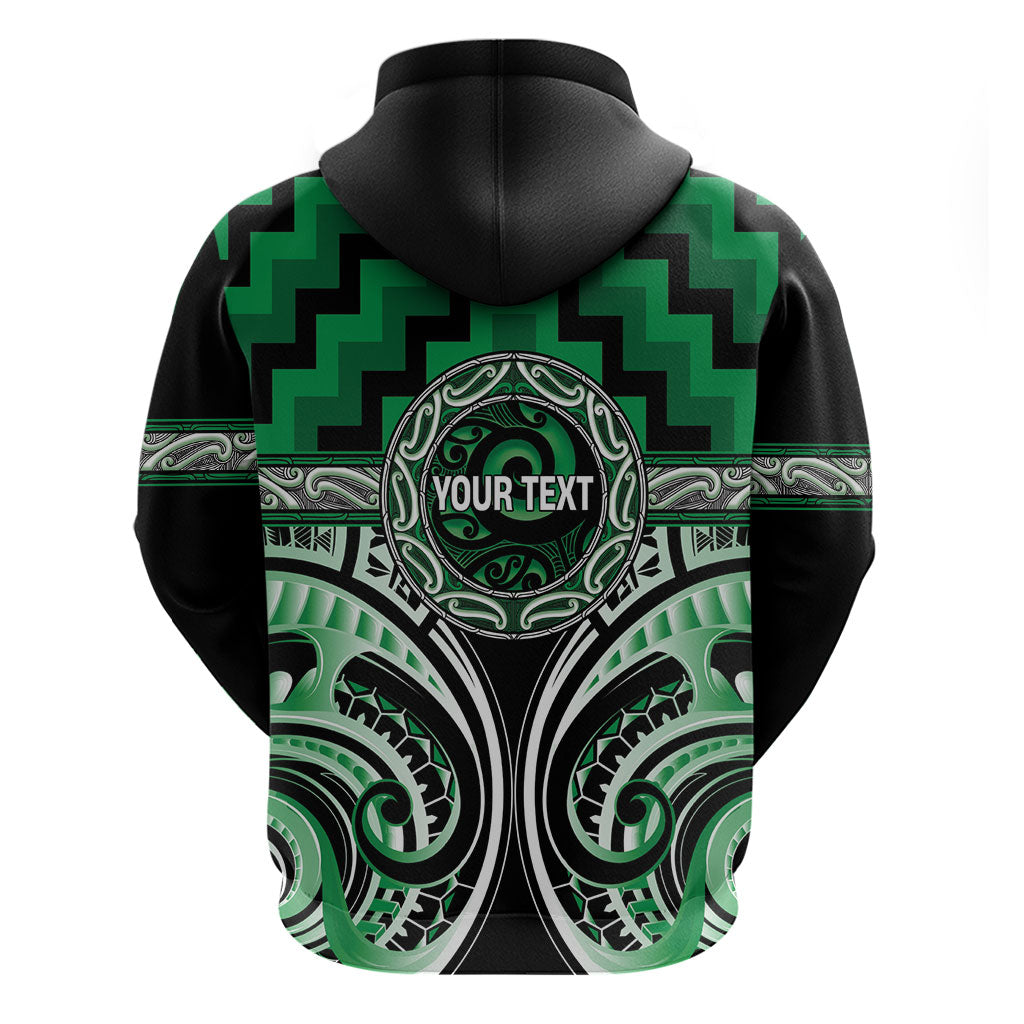 Aotearoa Ngati Maniapoto Personalised Hoodie Maori Iwi Poutama Puhoro Tattoo LT14 - Polynesian Pride