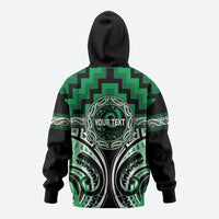 Aotearoa Ngati Maniapoto Personalised Hoodie Maori Iwi Poutama Puhoro Tattoo LT14 - Polynesian Pride