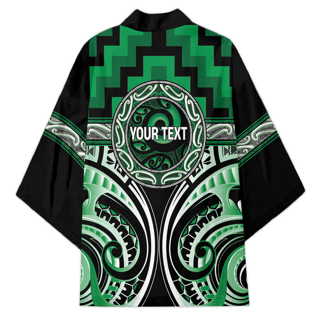 Aotearoa Ngati Maniapoto Personalised Kimono Maori Iwi Poutama Puhoro Tattoo LT14 - Polynesian Pride