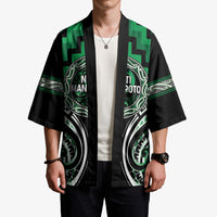 Aotearoa Ngati Maniapoto Personalised Kimono Maori Iwi Poutama Puhoro Tattoo LT14 - Polynesian Pride