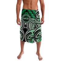 Aotearoa Ngati Maniapoto Personalised Lavalava Maori Iwi Poutama Puhoro Tattoo LT14 Green - Polynesian Pride