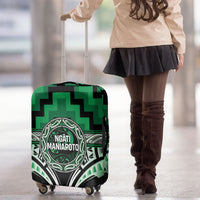 Aotearoa Ngati Maniapoto Luggage Cover Maori Iwi Poutama Puhoro Tattoo LT14 - Polynesian Pride