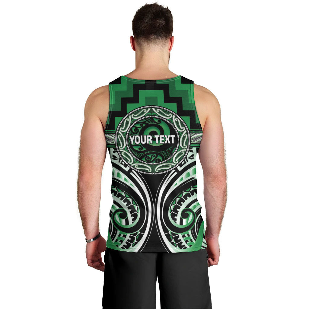 Aotearoa Ngati Maniapoto Personalised Men Tank Top Maori Iwi Poutama Puhoro Tattoo LT14 - Polynesian Pride