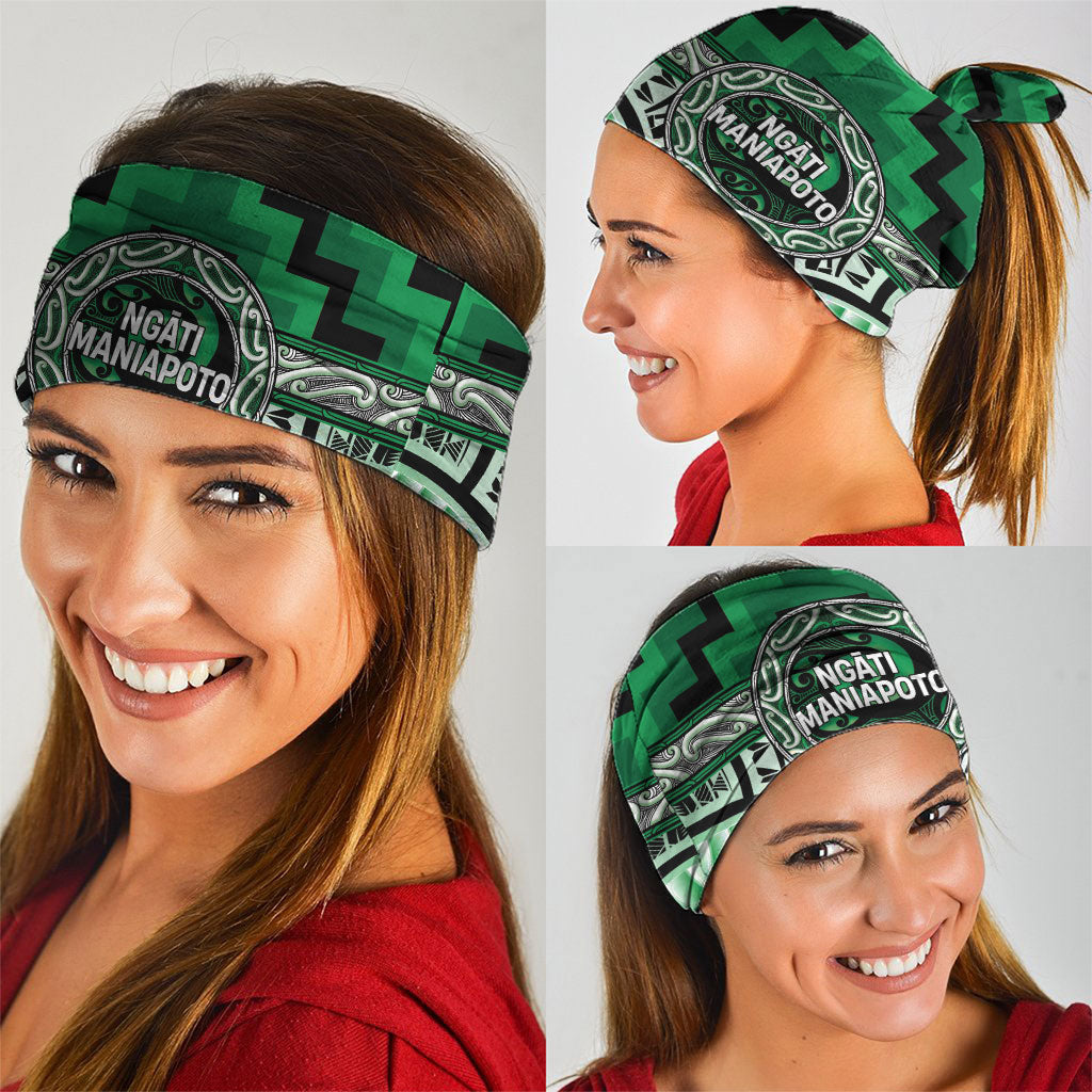 Aotearoa Ngati Maniapoto Neck Gaiter Maori Iwi Poutama Puhoro Tattoo LT14 - Polynesian Pride