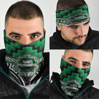Aotearoa Ngati Maniapoto Neck Gaiter Maori Iwi Poutama Puhoro Tattoo LT14 - Polynesian Pride