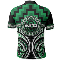 Aotearoa Ngati Maniapoto Personalised Polo Shirt Maori Iwi Poutama Puhoro Tattoo LT14 - Polynesian Pride
