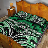 Aotearoa Ngati Maniapoto Quilt Bed Set Maori Iwi Poutama Puhoro Tattoo LT14 - Polynesian Pride